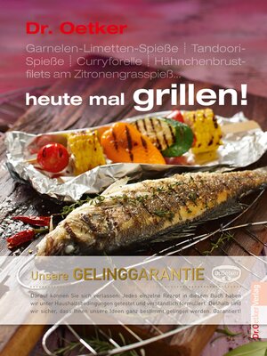 cover image of Heute mal Grillen